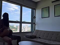 Passionate Anal Orgasm by the Sea