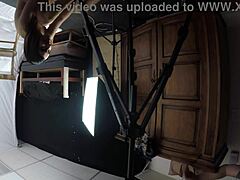 Skinny Slut Mandy Mynxx Gags on Penis