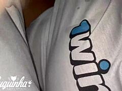 Fucking the chubby girl's pussy until she gets wet?