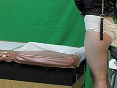 Scarlett feels intense vaginal inspection