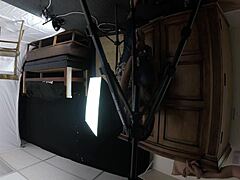 Skinny Slut Mandy Mynxx Gags on Penis