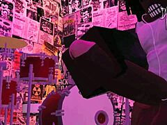 dami dancing in the club with big black cock