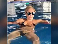 wife sucking cock and taking cumshot in mouth, homemade milf action