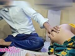 Son watches mom finger her pussy