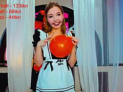 this little maid cums so hard, i can't believe it