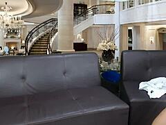 Beautiful young latina with tattooed ass gets spanked and fucked hard.