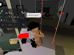 Passionate Rough Sex with Gothic Girl in Hotel