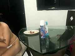 i get so horny when i suck a good cock with strawberry and cream part 1