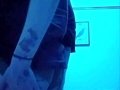 Curvy amateur with new piercings and tattoos