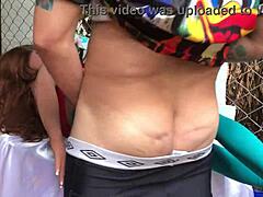 She lied to give ass and gets arm in ass with sex toy