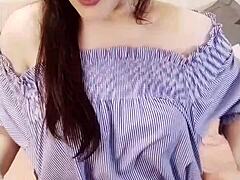 Horny girl Lammy Pixel uses dildo and vibrator