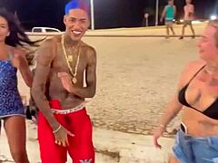 Leaked amateur video of street fucking without condoms