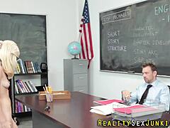 i got a facial from a real petite slut with glasses and big cock