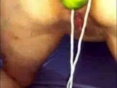 Intense anal fisting blasts her tight ass