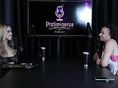 Amateurs Share Bisexual Sex in Glamour Lingerie