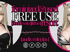 草地上女性化的色情音频故事