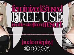 草地上女性化的色情音频故事