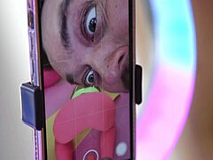 Athletic Girl Gets Deepthroat During Her Sports Stream