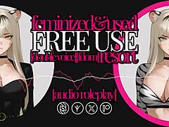 草地上女性化的色情音频故事