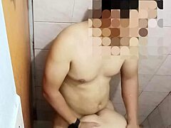 You won't believe this Asian couple having hot sex in the bathroom with blowjobs and creampies.