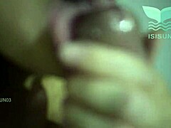 feeling the orgasm as teen rides with wet pussy and big tits