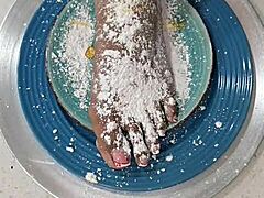 Beautiful Barefoot Feet in Homemade App