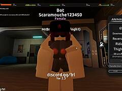 Roblox porn with clothes ripped off during hardcore fucking scene