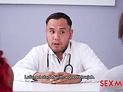 yorgelis carrillo lets doctor take care of her in quickie