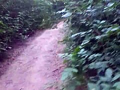 adventire time public woods blowjob swallow