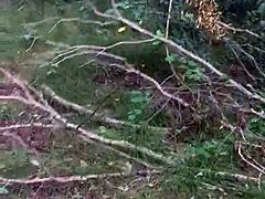 公共树林冒险口交全吞精