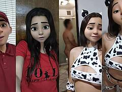 My girlfriend sends strange videos from uncle's house