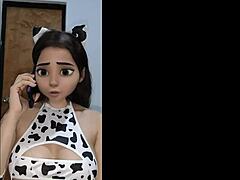 My girlfriend sends strange videos from uncle's house