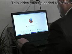 watch this sexy milf flashing her big natural tits in erotic lingerie?