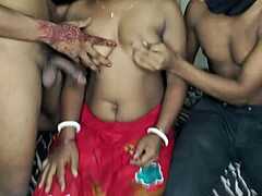 Step-Brothers Fuck Step-Sister In Doggystyle