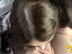 Waking up to cum in my mouth from this brunette's deepthroat