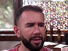 Guy Fucks Petite Shaved Lesbian Friend With Small Tits, Cums Inside After Cunilingus And Deepthroat