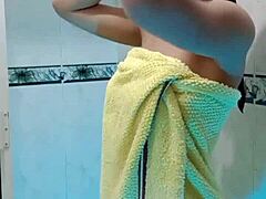 My stepbrother surprises me in the shower and fucks my wet pussy hard