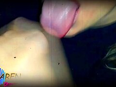 Karen Jugando Con Mas Semen En La Boca Slow Motion