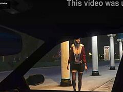 Street Prostitute Blowjob Ends With Cum