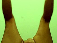 my wife does naked workout and stretches hairy pussy part 1