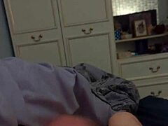 naked amateur masturbates to monster cock porn videos