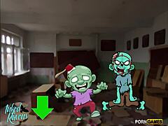 Let's Play Inked Raven's Zombies Attack With Big Tits And Shaved Pussy