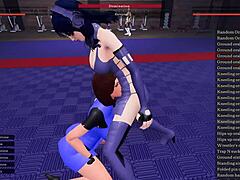 Femdom Lesbian Scene 435636