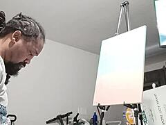 Cute Naked Cubby Shows Off Her Narrow Ass Interactively