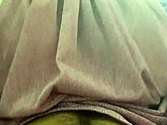 Slide the panties to the side for interracial cock