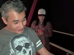 Sensual Photoshoot Turns Naughty At Swingers House With Blowjob