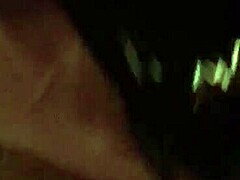 White girl with nice ass blindfolded sucking cock kinky