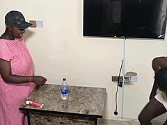 from bottle flip game to hot banging chubby bitch with big ass to creampie 😍