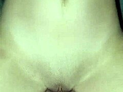 cute teen slut sits and cums on old man's dick in voyeur cuckold scene