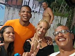 I allowed my boyfriend to meet Samantha at the party with friends.